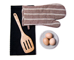 Classic Dobby Stripes - 3PC Baking Set