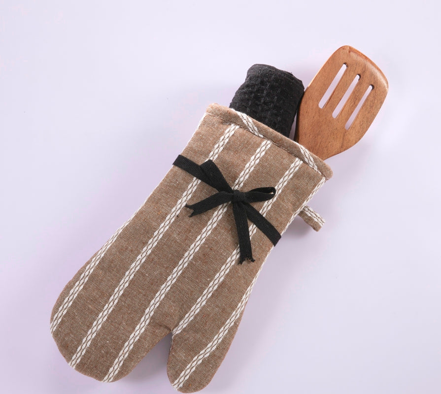 Classic Dobby Stripes - 3PC Baking Set